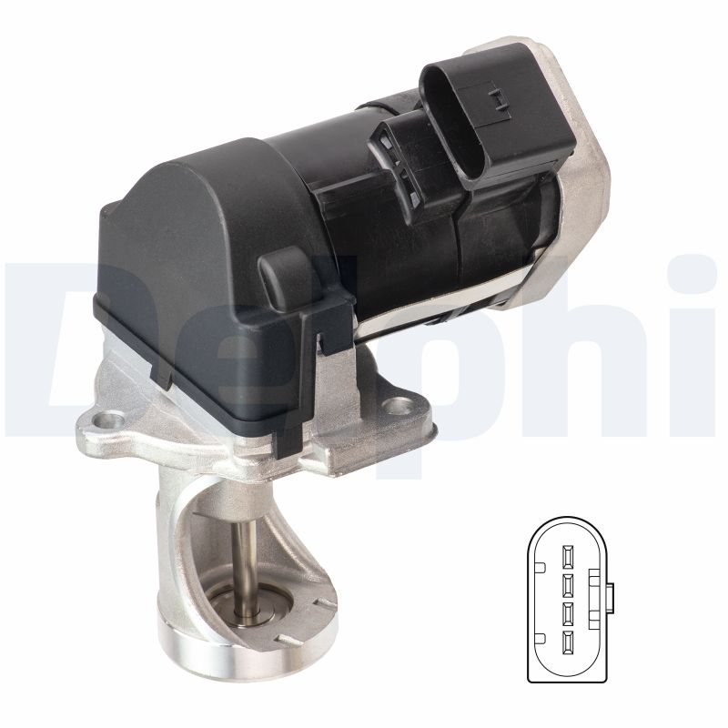 EGR-klep Delphi Diesel EG10431-12B1