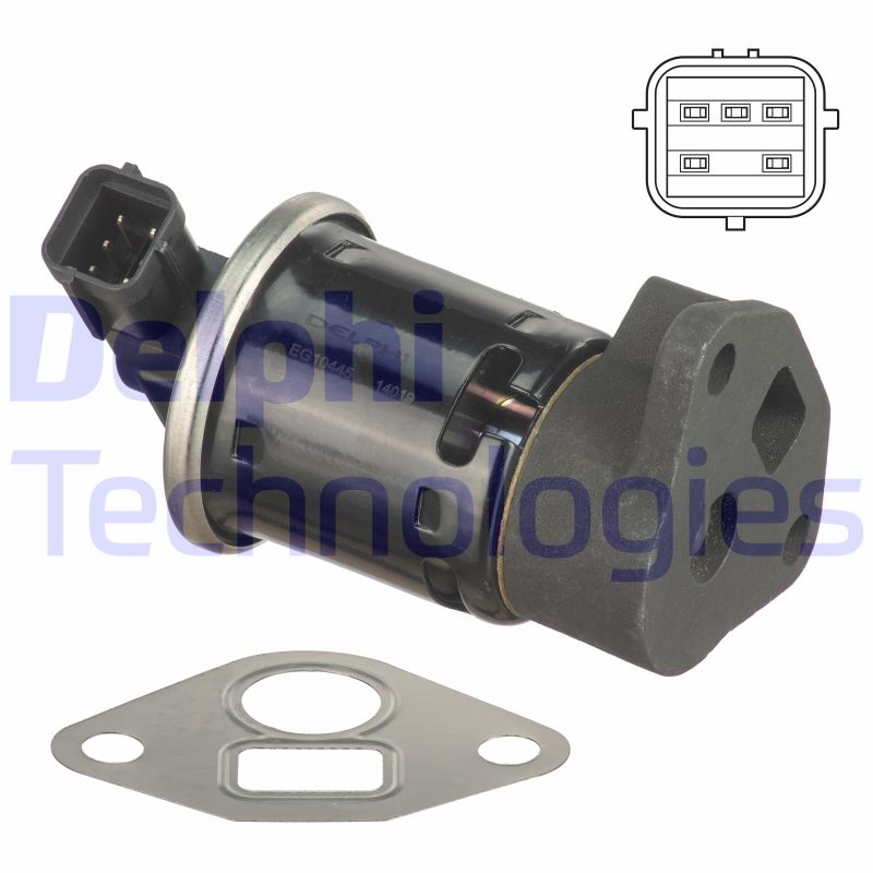 EGR-klep Delphi Diesel EG10445-12B1