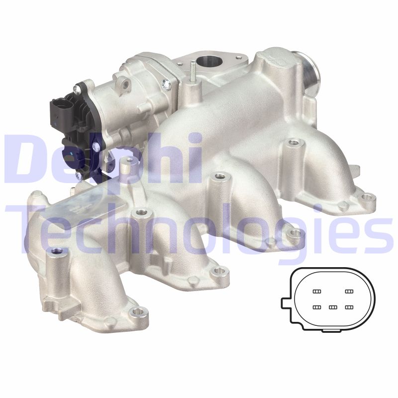 EGR-klep Delphi Diesel EG10451-12B1