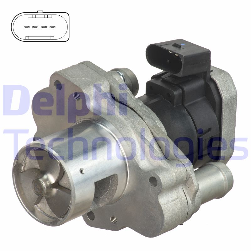 EGR-klep Delphi Diesel EG10455-12B1