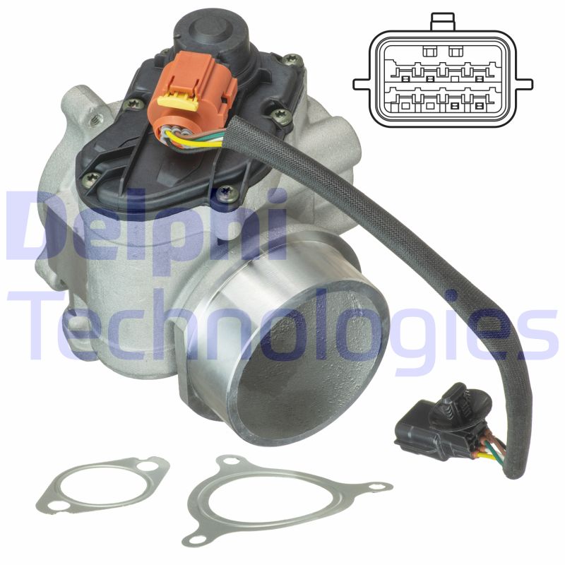 EGR-klep Delphi Diesel EG10461-12B1