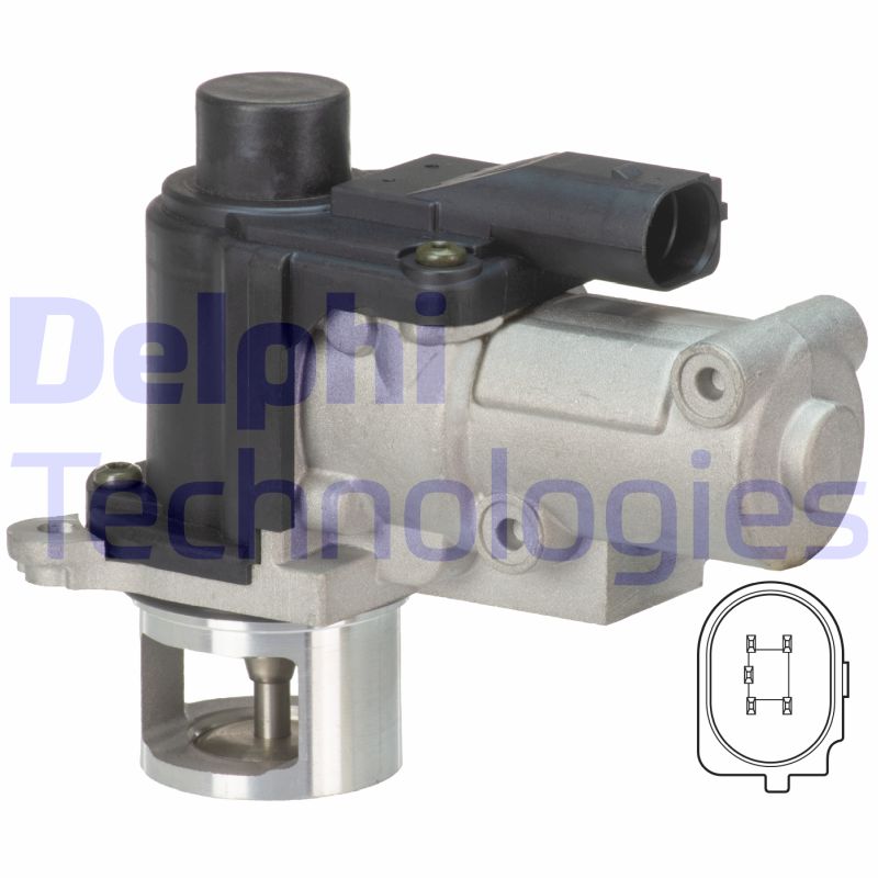 EGR-klep Delphi Diesel EG10471-12B1