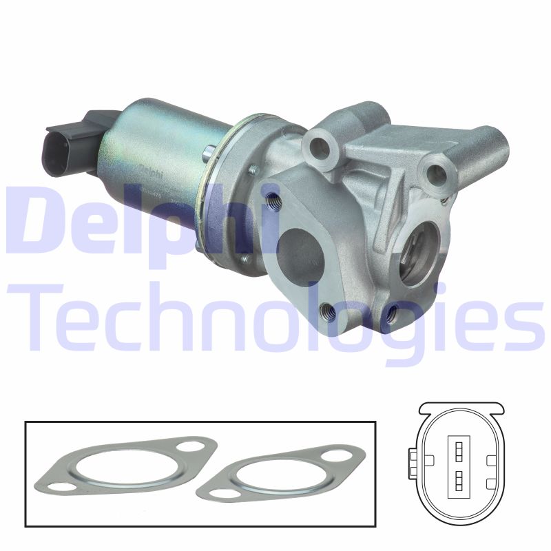 EGR-klep Delphi Diesel EG10475-12B1