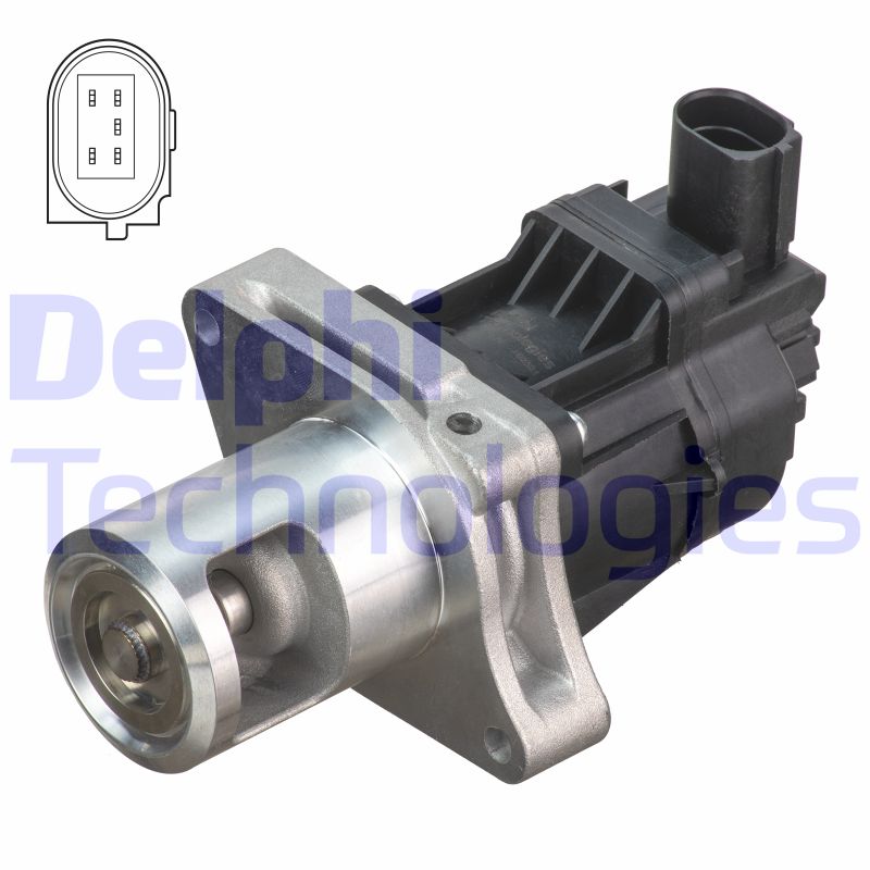 EGR-klep Delphi Diesel EG10479-12B1