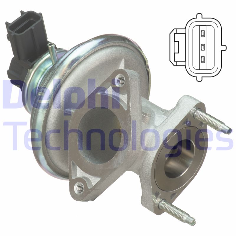 EGR-klep Delphi Diesel EG10491-12B1