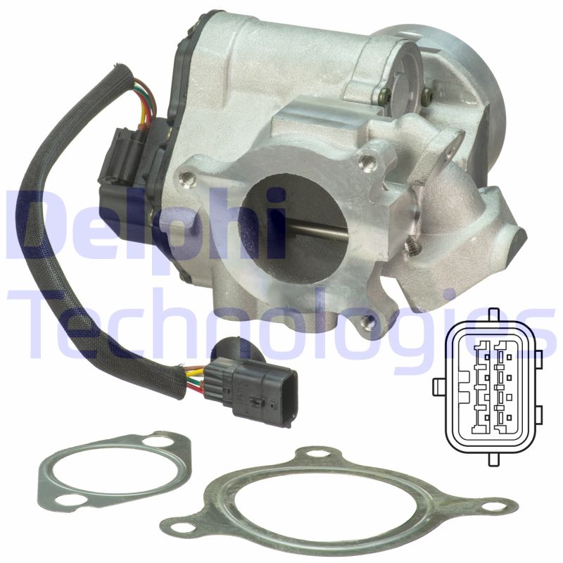 EGR-klep Delphi Diesel EG10495-12B1