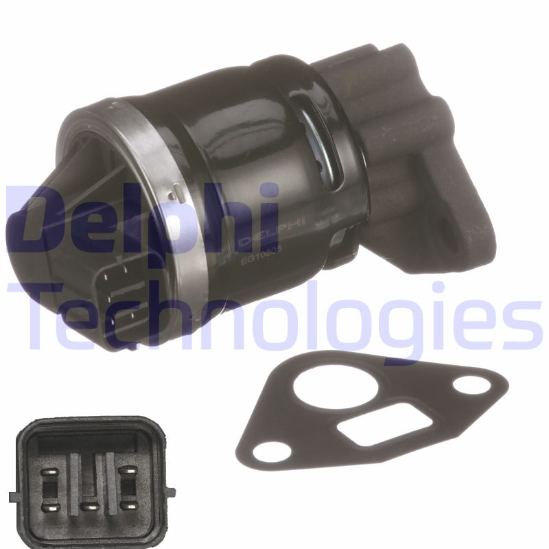 EGR-klep Delphi Diesel EG10505-12B1