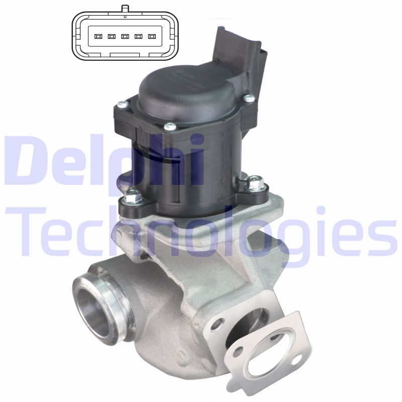 EGR-klep Delphi Diesel EG10507-12B1