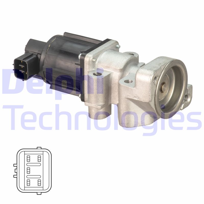 EGR-klep Delphi Diesel EG10524-12B1