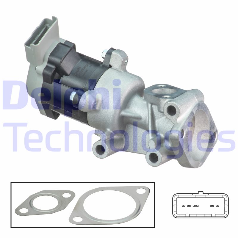 EGR-klep Delphi Diesel EG10529-12B1