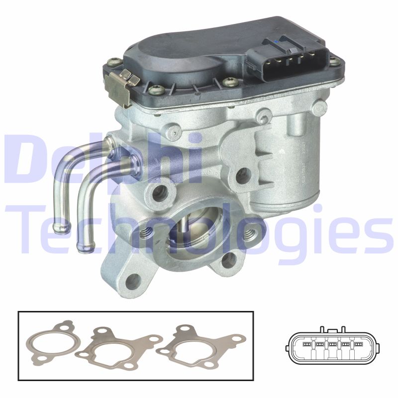 EGR-klep Delphi Diesel EG10537-12B1