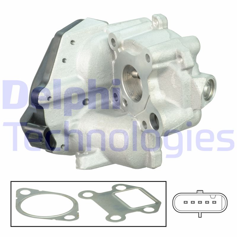 EGR-klep Delphi Diesel EG10538-12B1