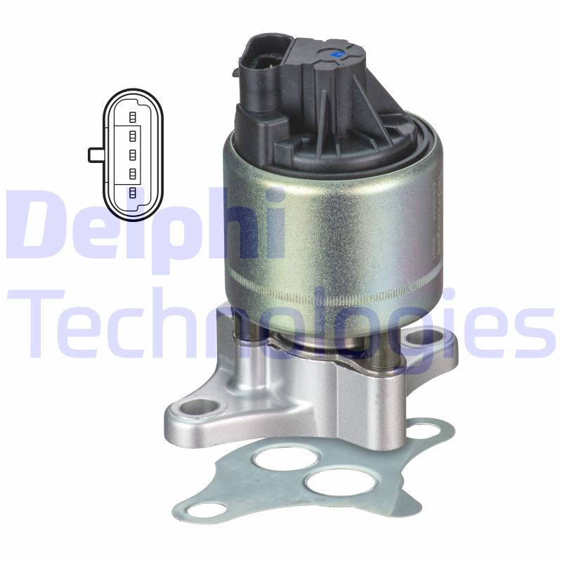 EGR-klep Delphi Diesel EG10545-12B1