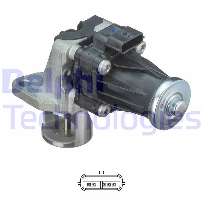 EGR-klep Delphi Diesel EG10553-12B1
