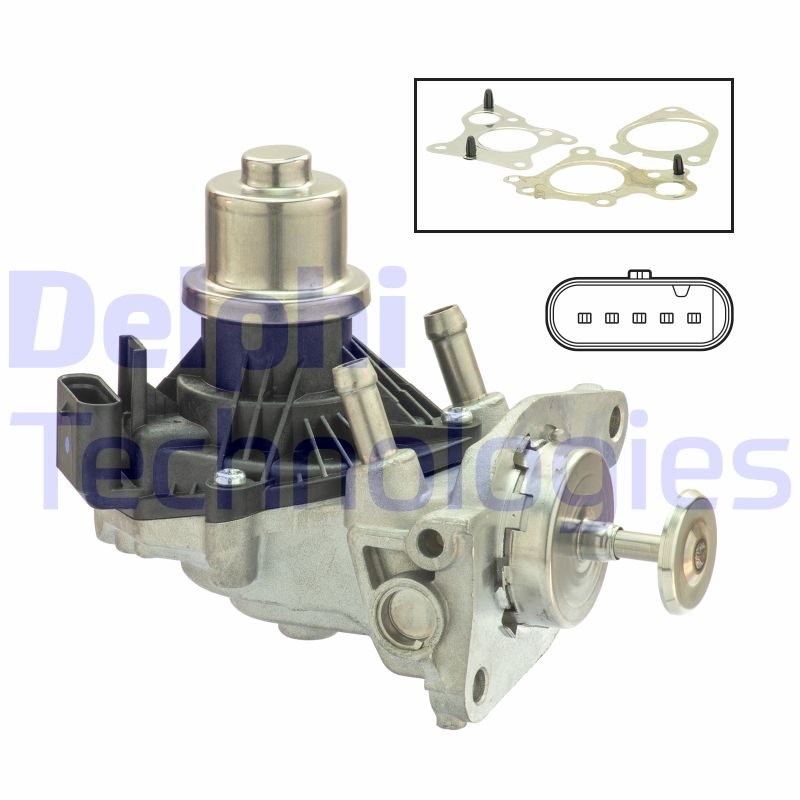 EGR-klep Delphi Diesel EG10560-12B1