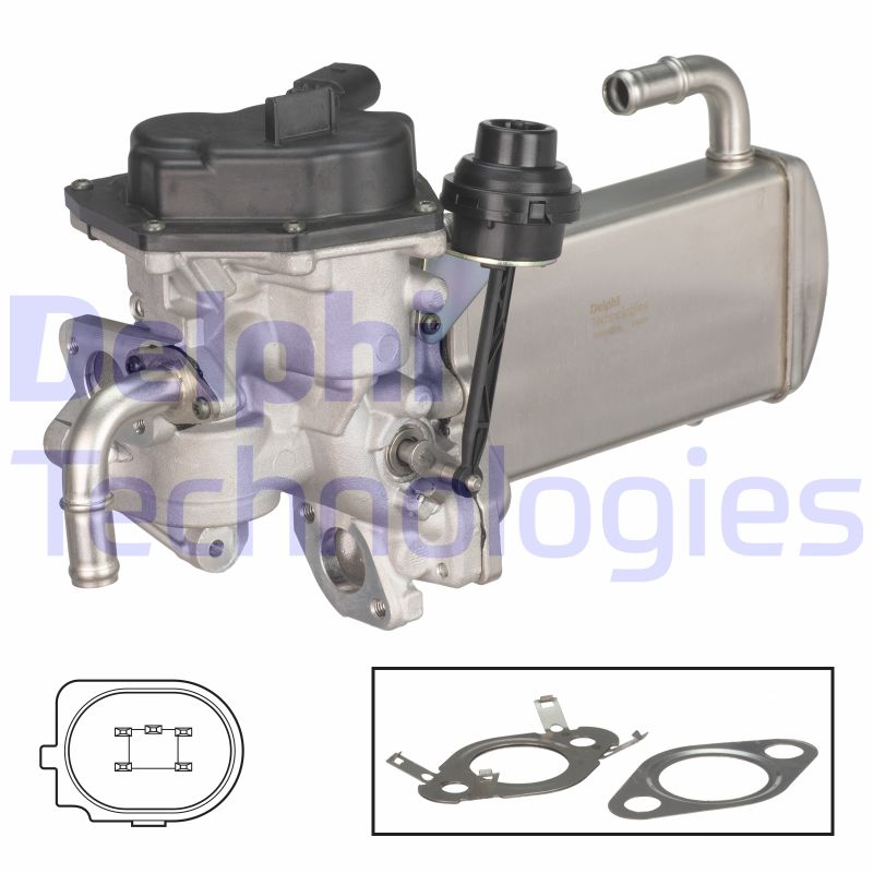 EGR-klep Delphi Diesel EG10576-12B1