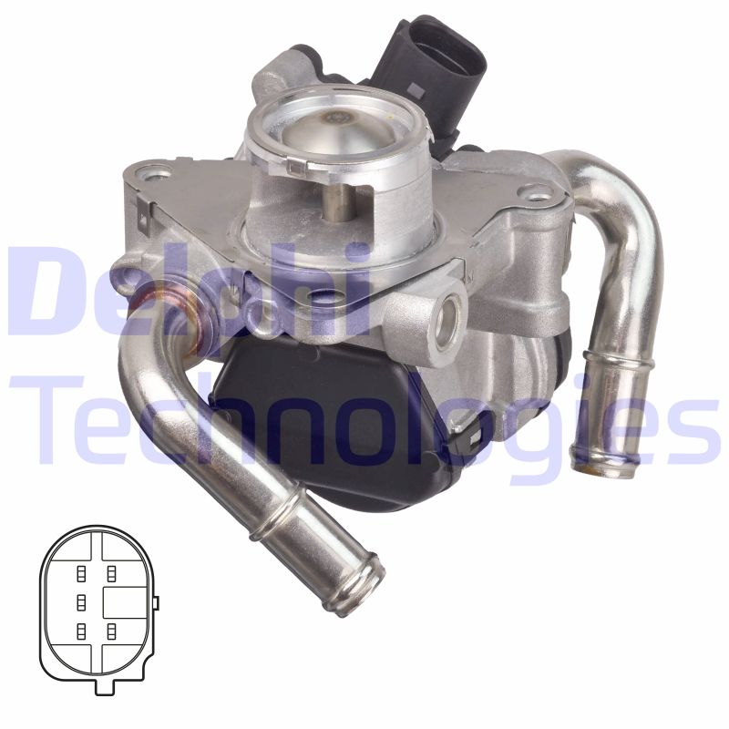 EGR-klep Delphi Diesel EG10608-12B1