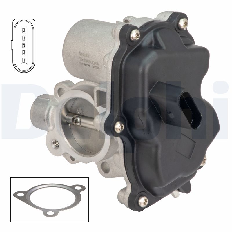 EGR-klep Delphi Diesel EG10610-12B1