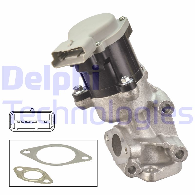 EGR-klep Delphi Diesel EG10635-12B1