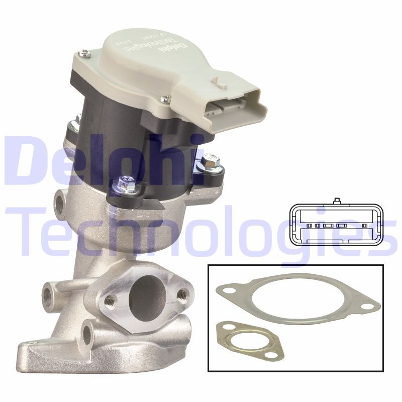 EGR-klep Delphi Diesel EG10640-12B1