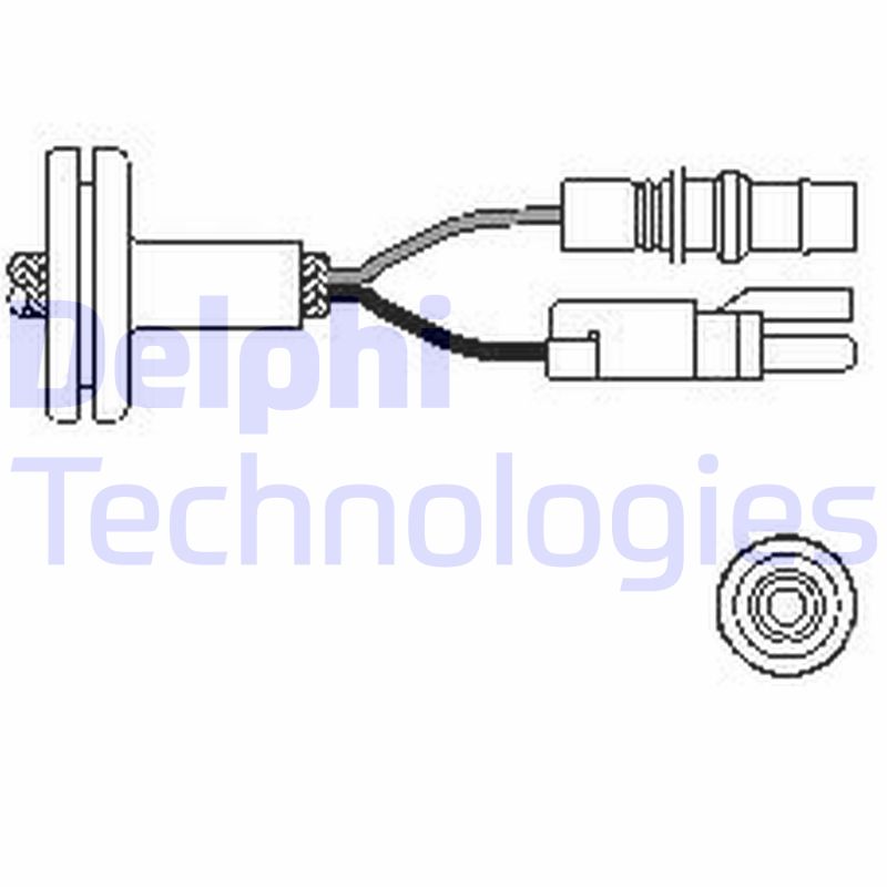 Lambda-sonde Delphi Diesel ES10258-12B1