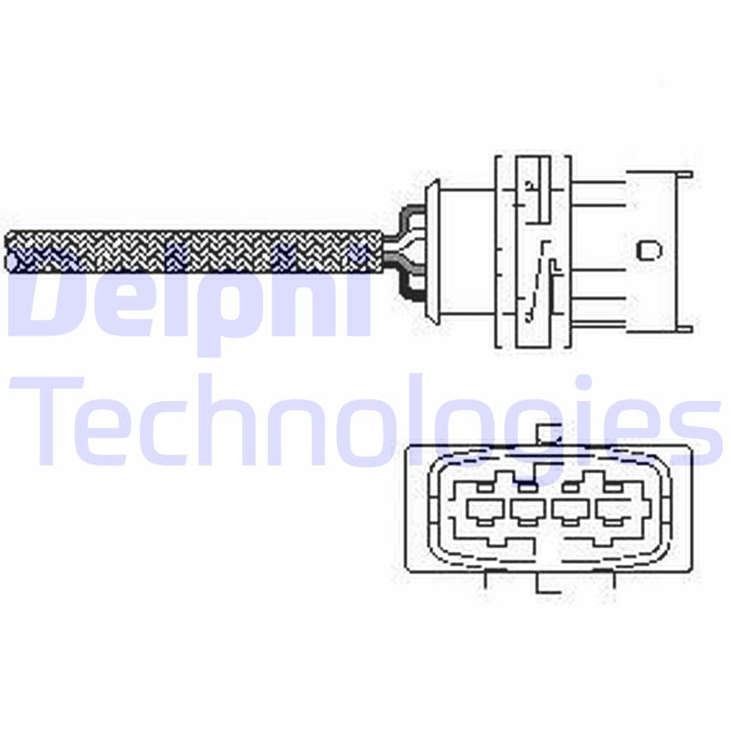 Lambda-sonde Delphi Diesel ES10789-12B1