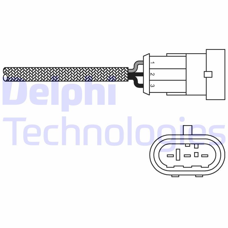 Lambda-sonde Delphi Diesel ES10971-12B1