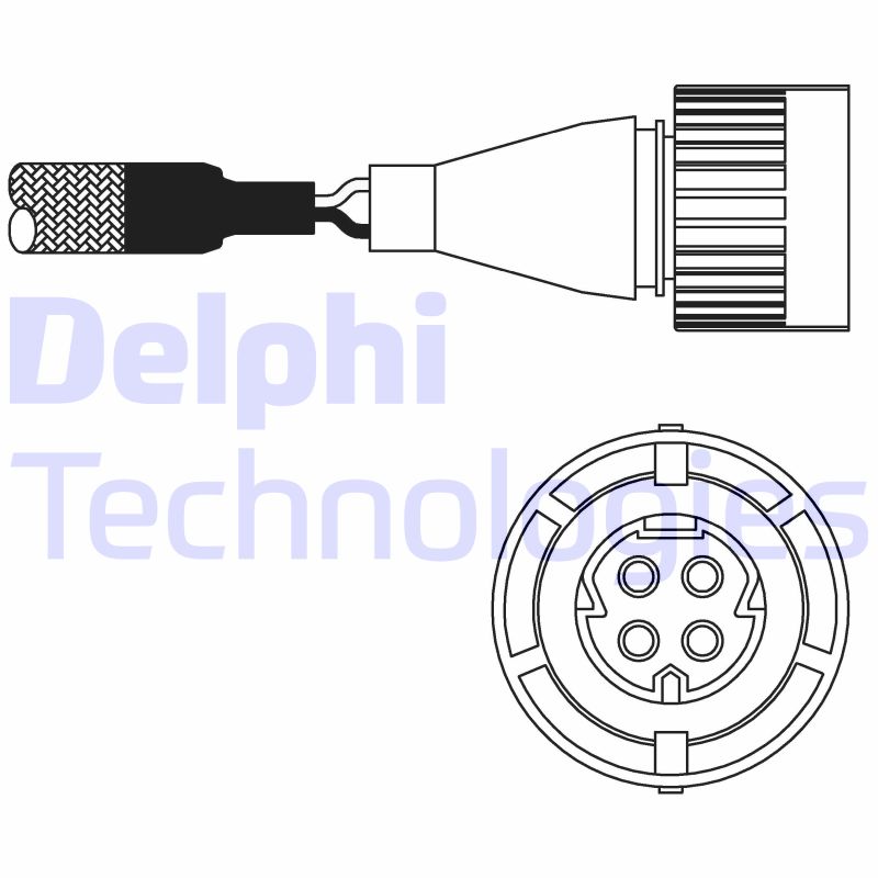 Lambda-sonde Delphi Diesel ES10986-12B1