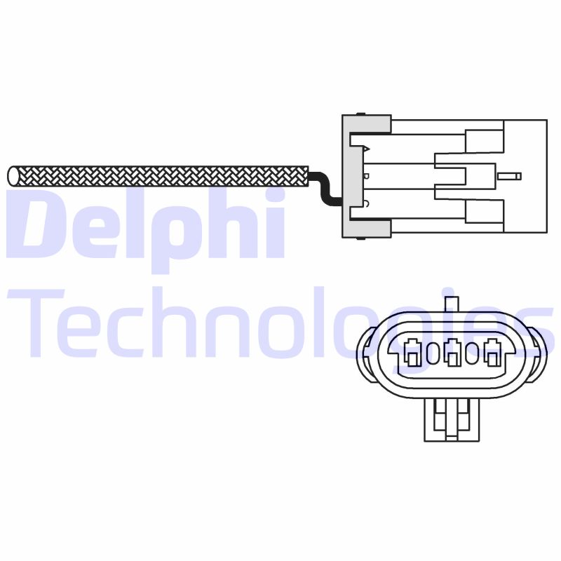 Lambda-sonde Delphi Diesel ES10988-12B1