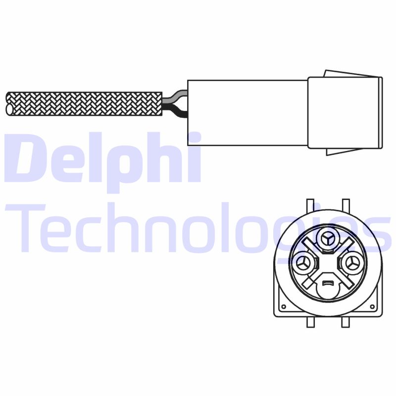 Lambda-sonde Delphi Diesel ES10993-12B1