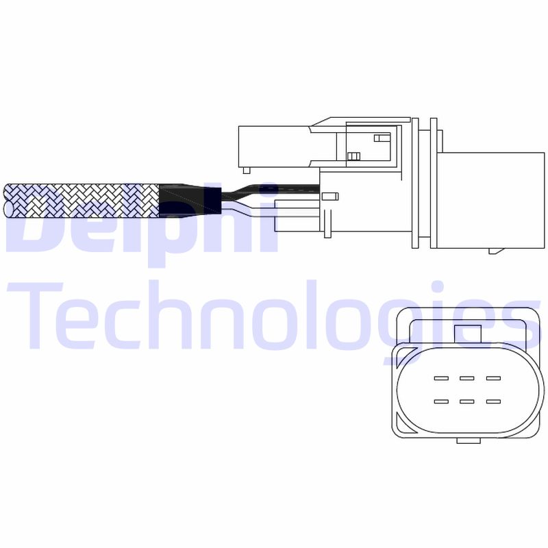 Lambda-sonde Delphi Diesel ES11015-12B1