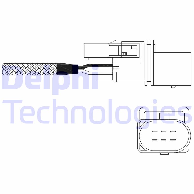 Lambda-sonde Delphi Diesel ES11022-12B1