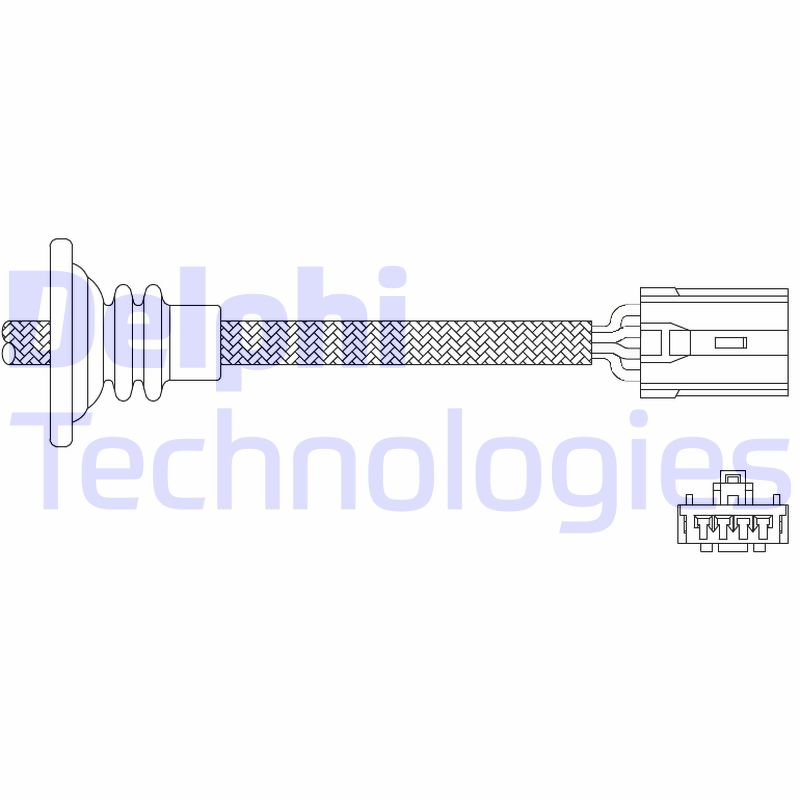 Lambda-sonde Delphi Diesel ES11043-12B1