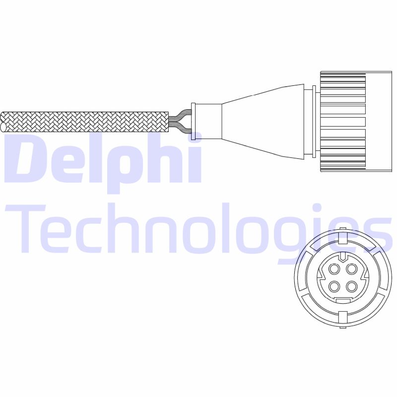 Lambda-sonde Delphi Diesel ES11047-12B1
