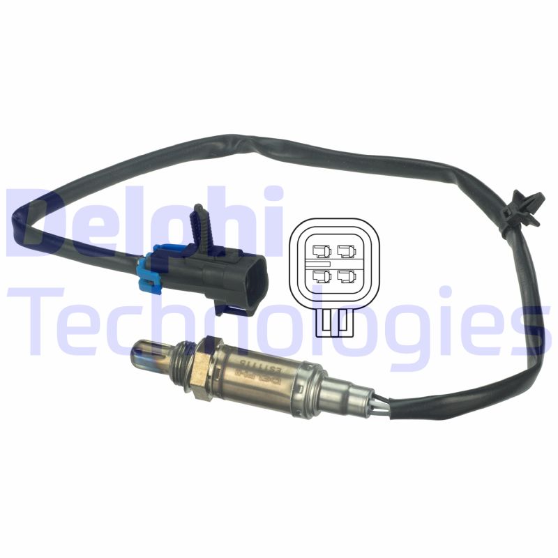 Lambda-sonde Delphi Diesel ES11115-12B1