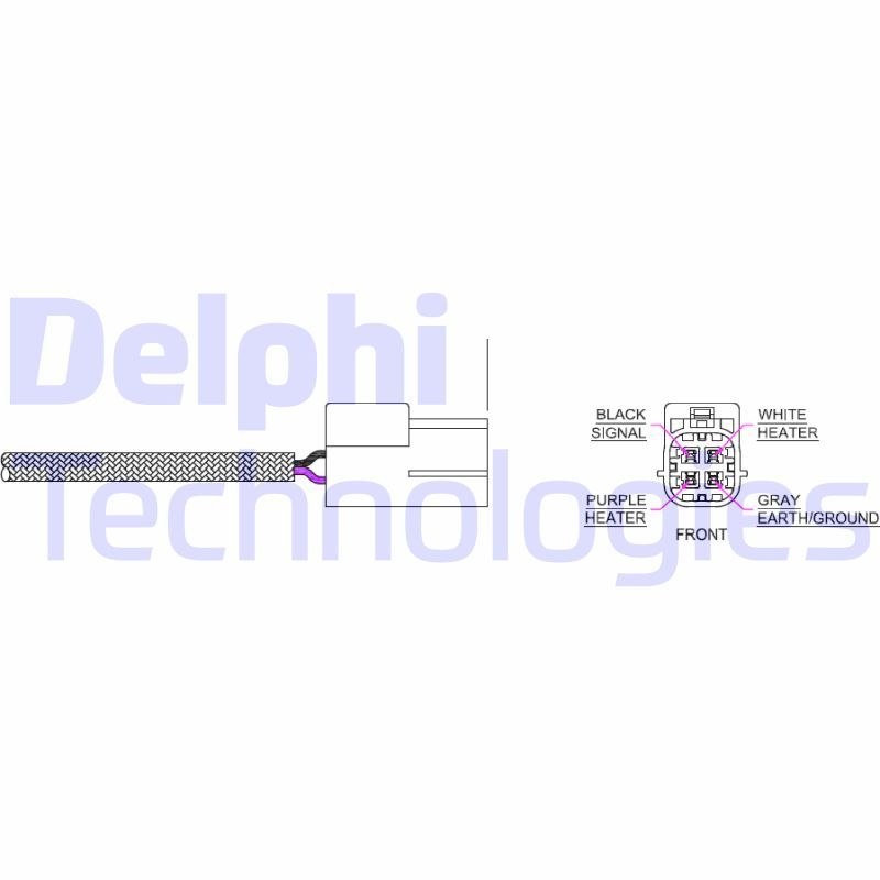 Lambda-sonde Delphi Diesel ES20172-12B1