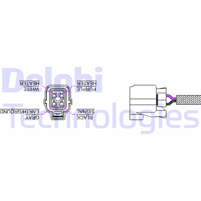 Lambda-sonde Delphi Diesel ES20215-12B1