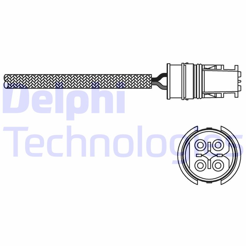 Lambda-sonde Delphi Diesel ES20274-12B1