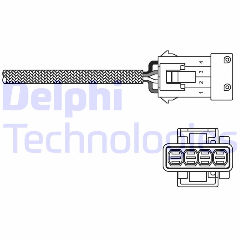 Lambda-sonde Delphi Diesel ES20293-12B1