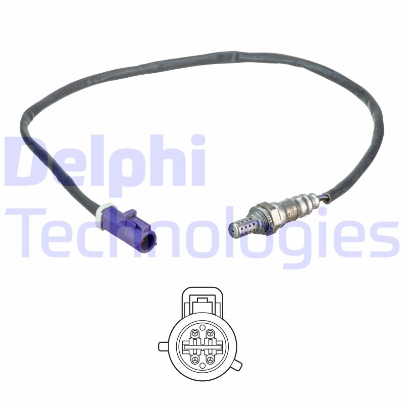 Lambda-sonde Delphi Diesel ES20508-12B1