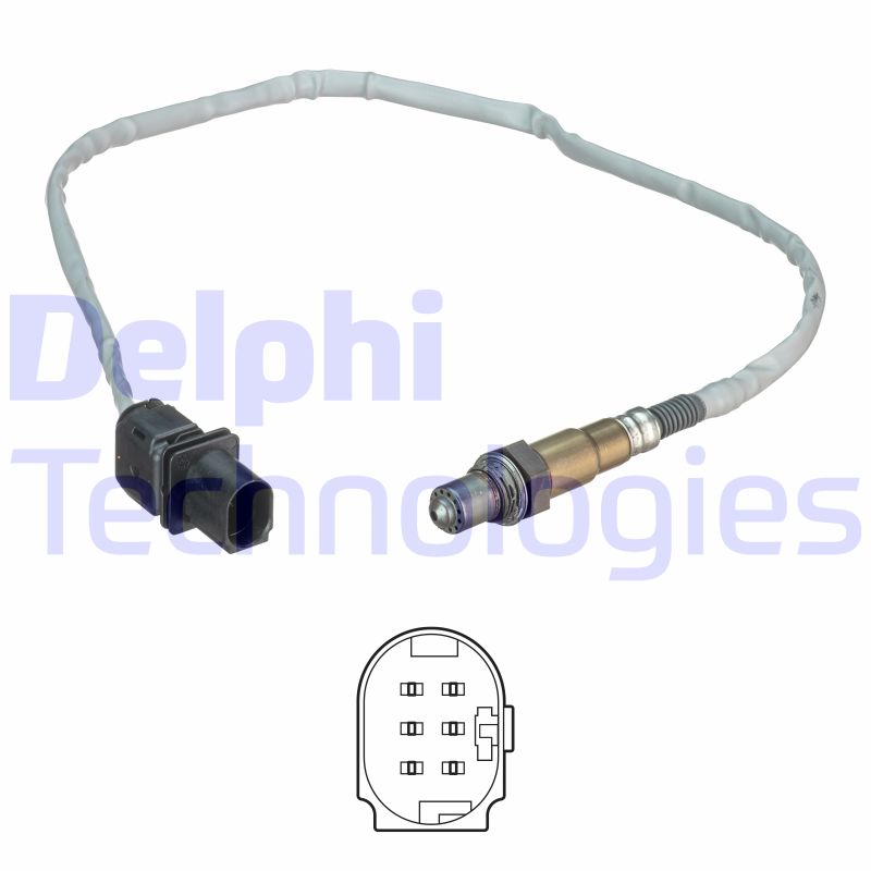 Lambda-sonde Delphi Diesel ES20541-12B1