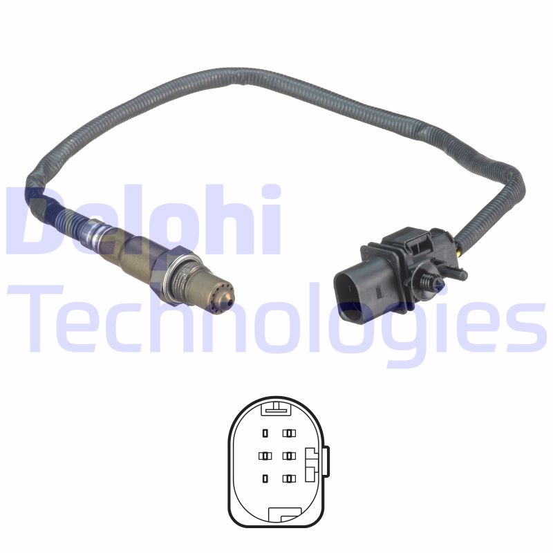 Lambda-sonde Delphi Diesel ES20553-12B1