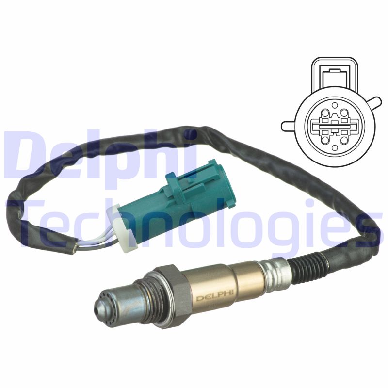 Lambda-sonde Delphi Diesel ES20629-12B1