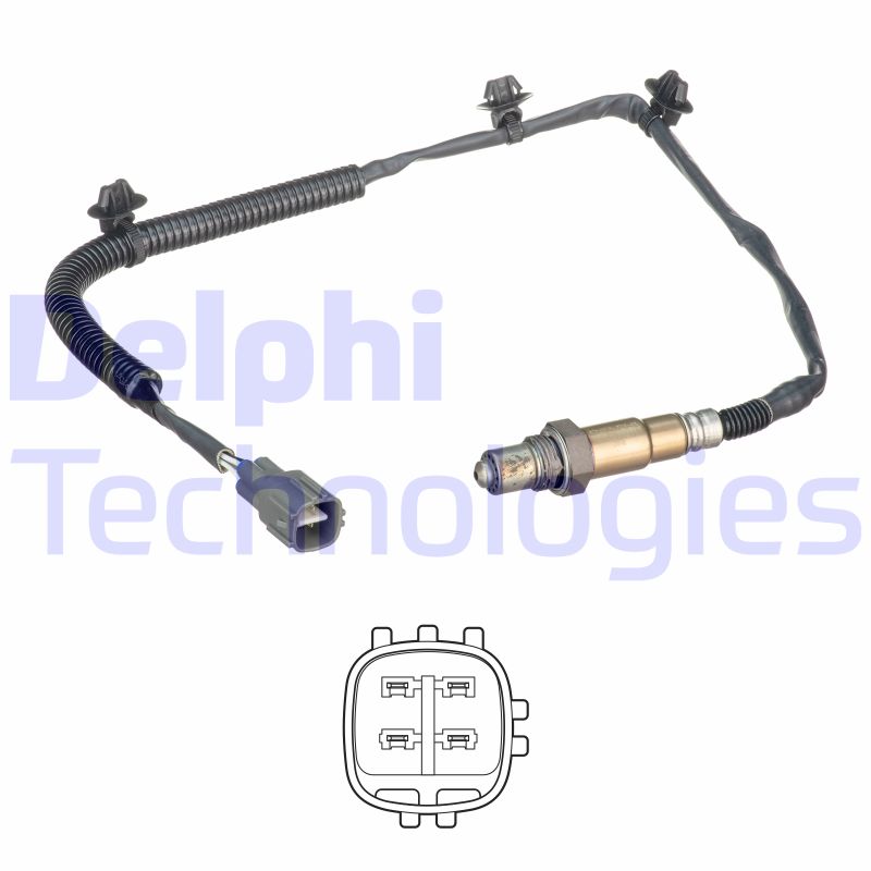 Lambda-sonde Delphi Diesel ES20633-12B1