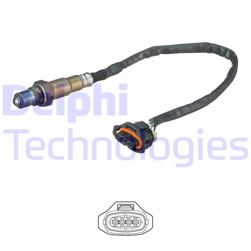 Lambda-sonde Delphi Diesel ES20636-12B1