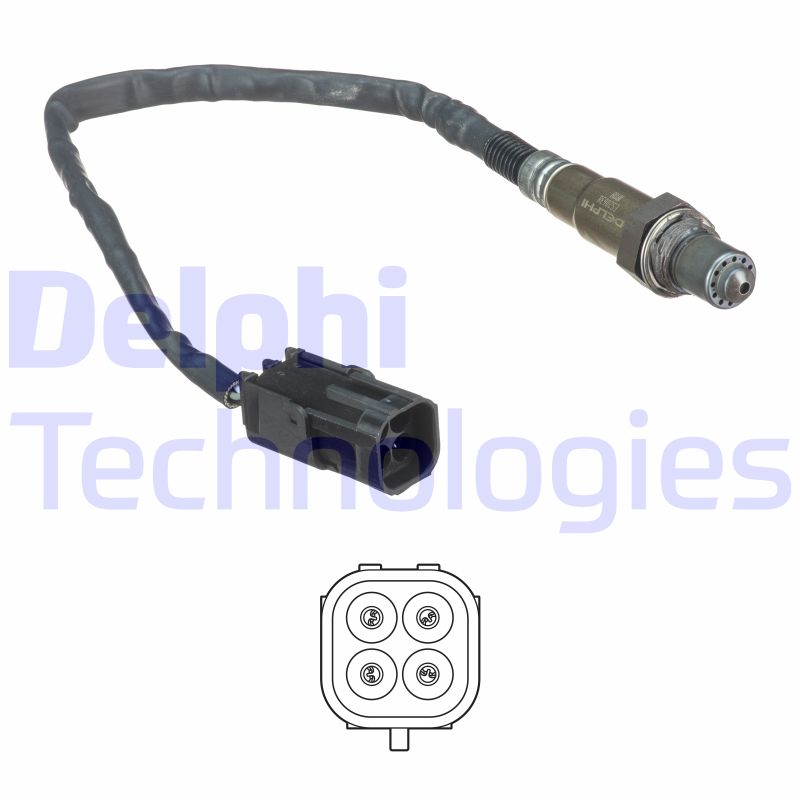 Lambda-sonde Delphi Diesel ES20638-12B1