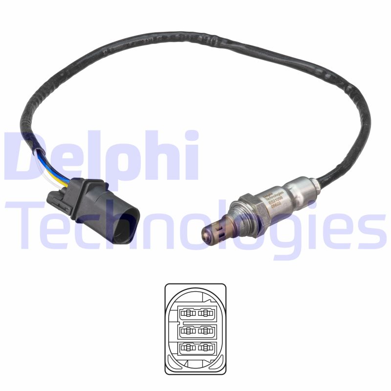 Lambda-sonde Delphi Diesel ES21056-12B1