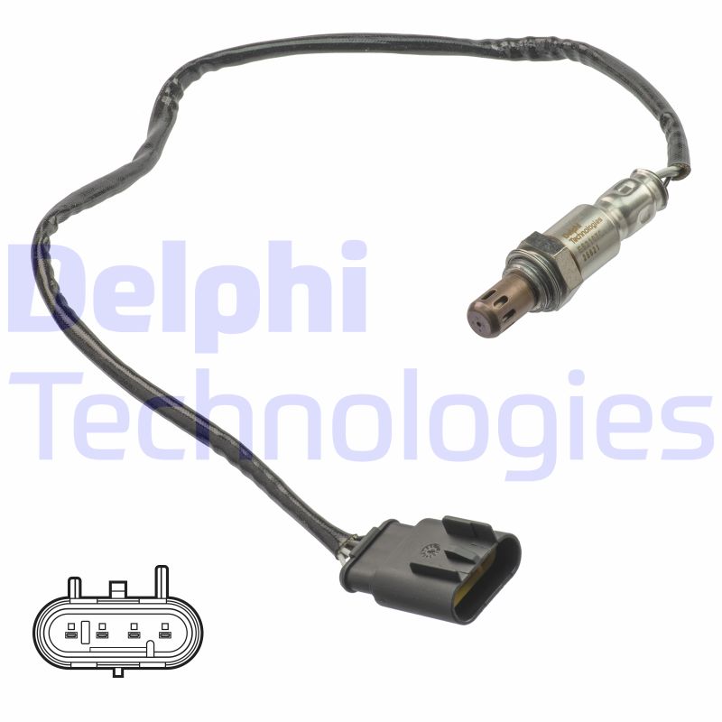 Lambda-sonde Delphi Diesel ES21076-12B1