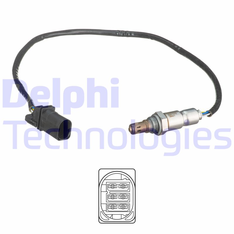 Lambda-sonde Delphi Diesel ES21079-12B1