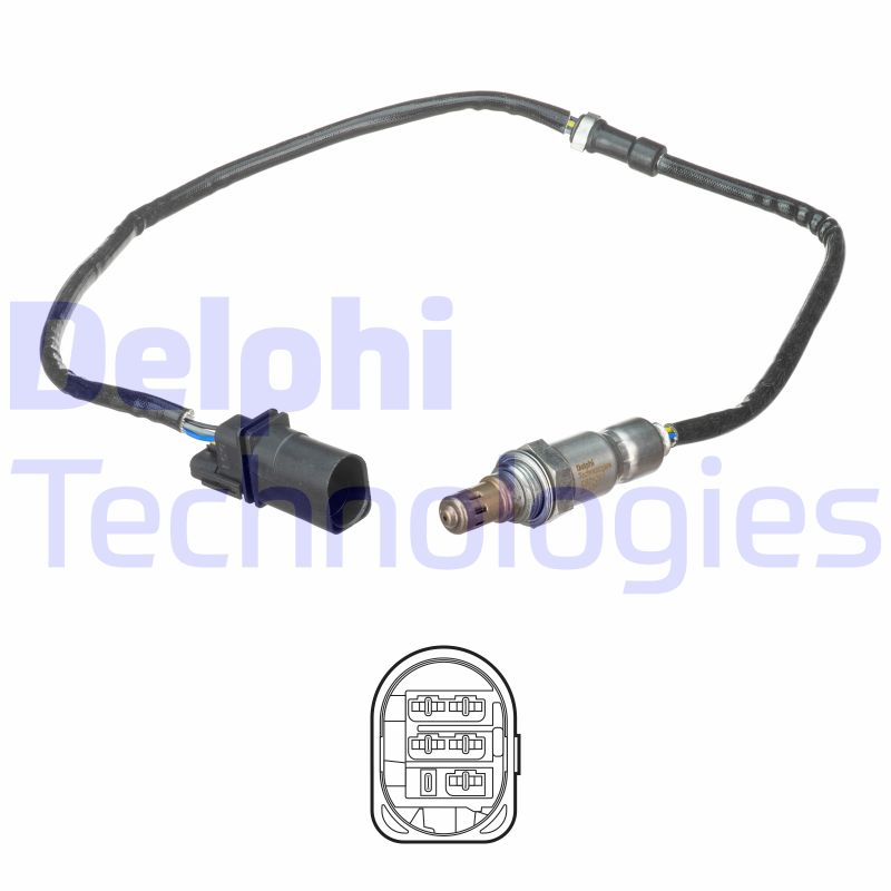 Lambda-sonde Delphi Diesel ES21091-12B1